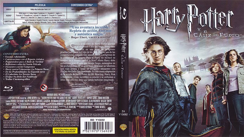 Harry Potter 4 El Caliz De Fuego 2005